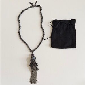 Sachin + Babi Black Chain Necklace
